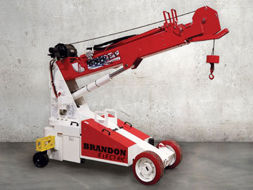 The Brandon Electric Mini Crane The Brandon Electric Mini Crane