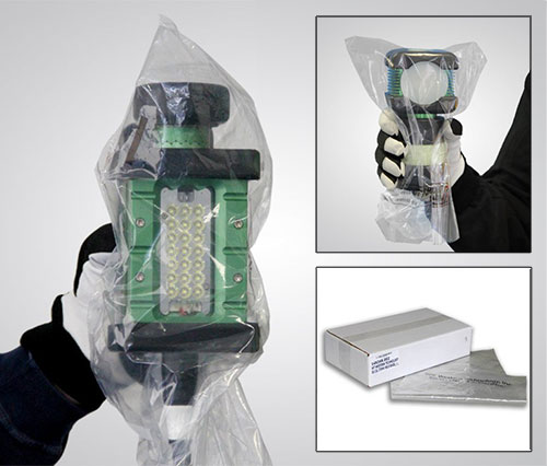 Protective Bag to Protect Light from Overspray Protective Bags to Protect Light from Overspray