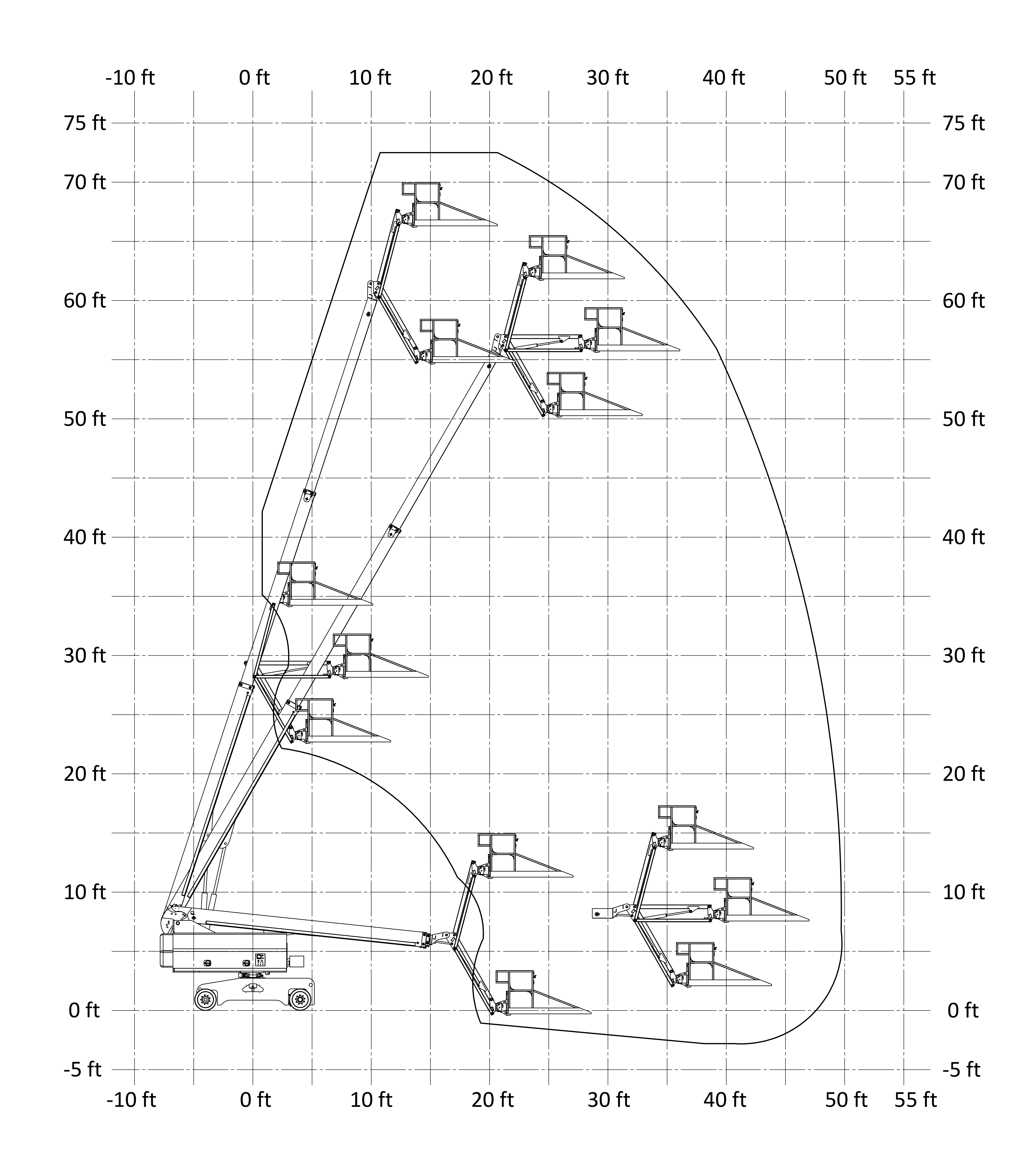 T66CR Range Diagram T66CR Range Diagram