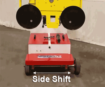 The Brandon Mini side-shift feature